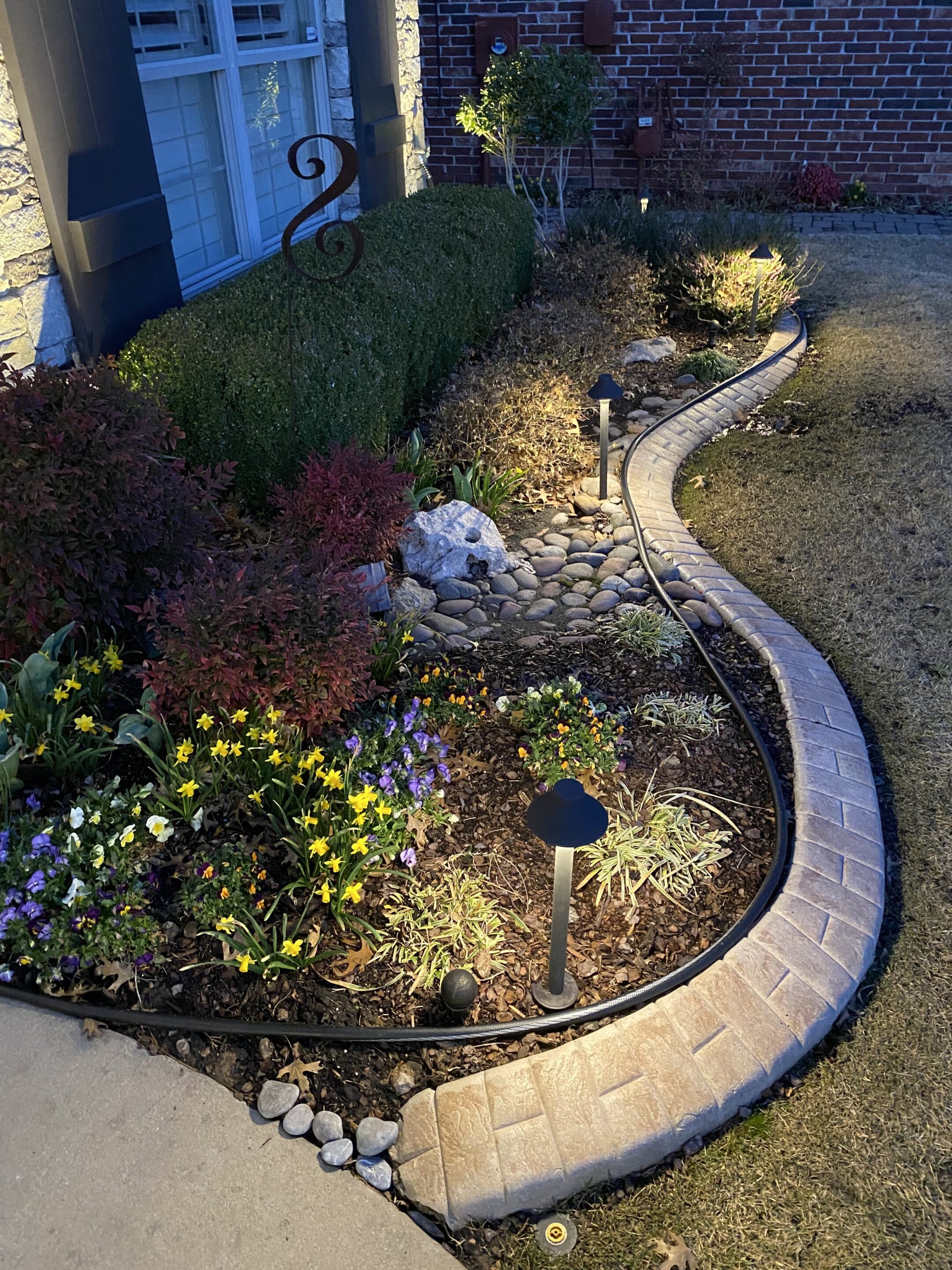 Landscape Lighting Tulsa Rockwell Irrigation and Landscaping