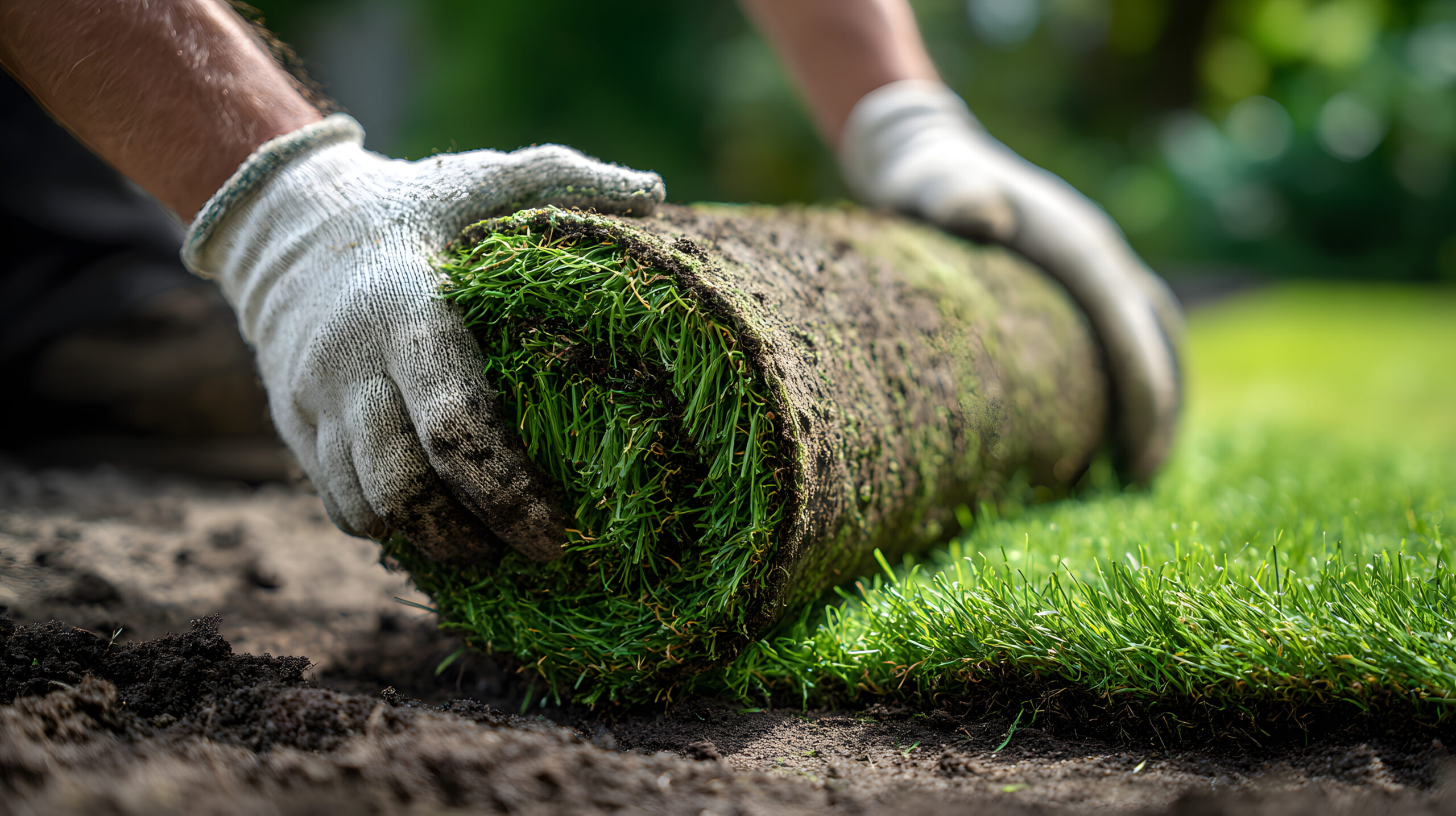 Sod Installation in the Tulsa Area