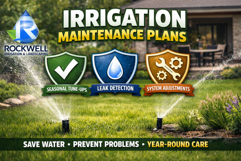 Irrigation Maintenance Plans by Rockwell Irrigation and Landscaping