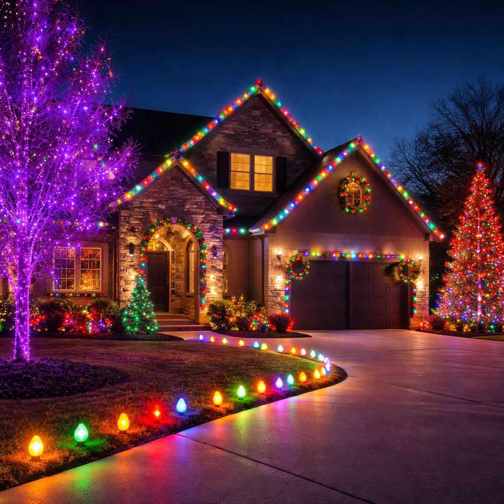 Christmas Lights Installation Broken Arrow